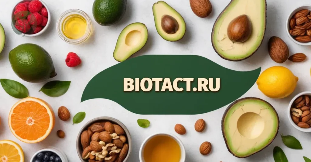 Biotact о здоровье, витаминах и правильном питании постер